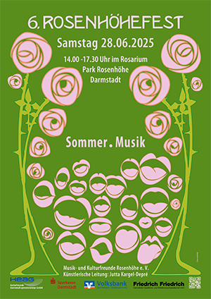 Plakat Rosenfest 2025